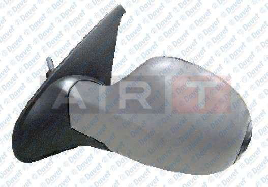 ART M002.2107 Dis Dikiz Aynasi Mekanik Astarli Asferik Sol Renault Clio Symbol Thalia 08-12